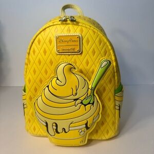 NWT. Loungefly Disney Pineapple Swirl dole whip backpack.